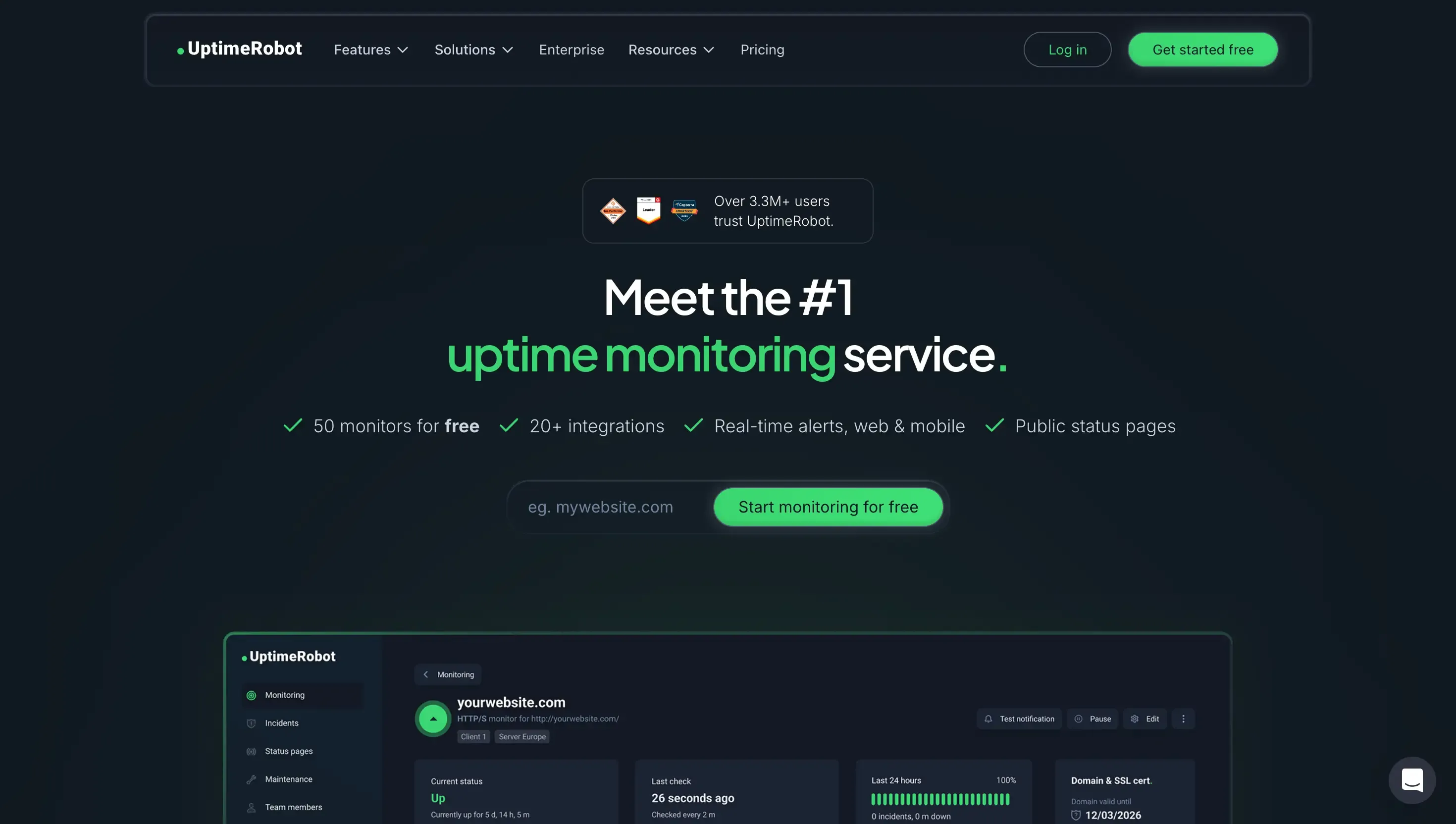 10 Best UptimeRobot Alternatives for 2026